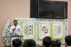 AANTA-Vice-President-and-IMGC-Afghanistan-President-Mr.-Sayed-Rohullah-Hussaini-giving-speech