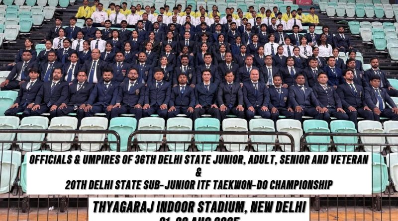 36th JUNIOR/YOUTH U-18/ ADULT/SENIOR/VETERAN DELHI STATE 2025